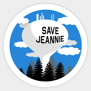 Save Jeannie Sticker